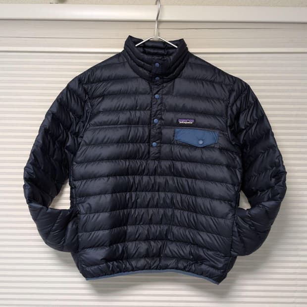 파타고니아 다운 스냅티 네이비 맨즈xs