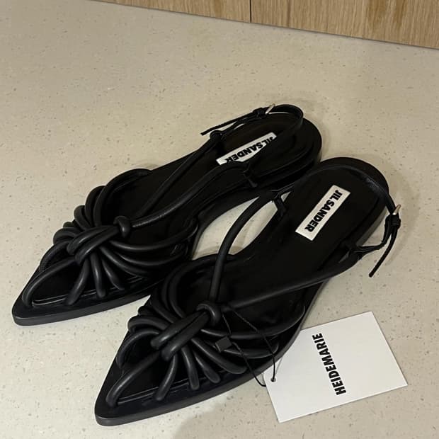 질샌더 플랫 슈즈