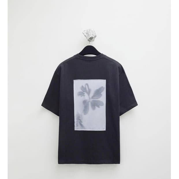 유스 프린팅 패널 티셔츠 