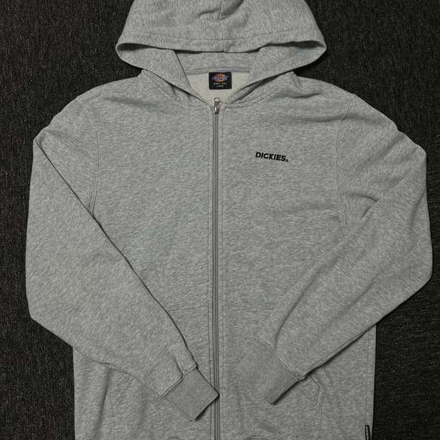 Dickies 미니 로고 풀집업 후드