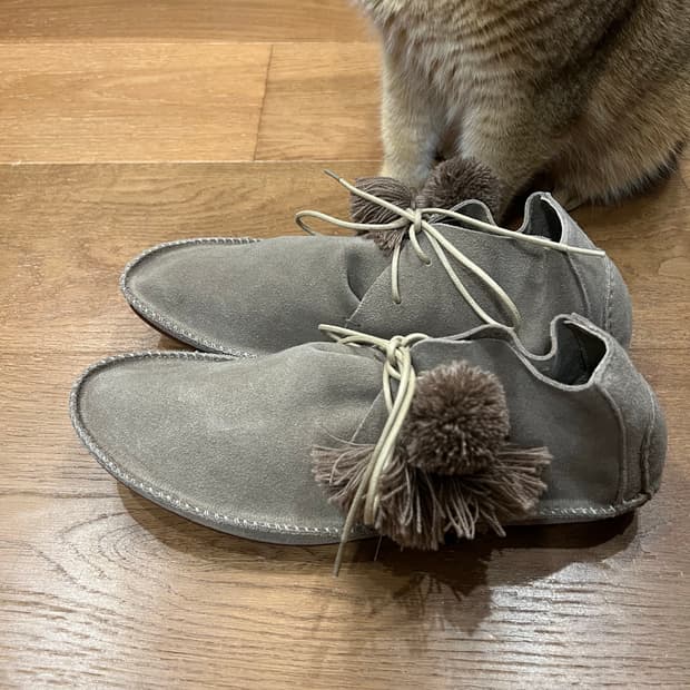 MOCCASIN CHUKKA BOOTS “Midorikawa×Suicok