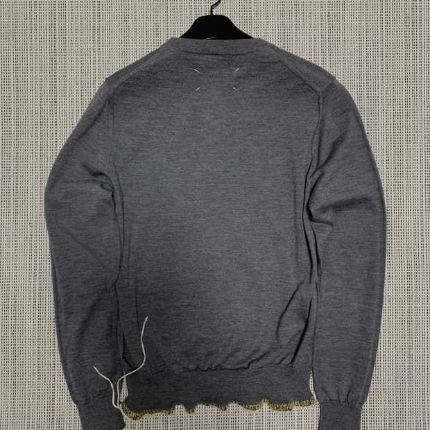 Masion margiela layered knit