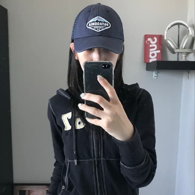 파타고니아 자수 로고 볼캡