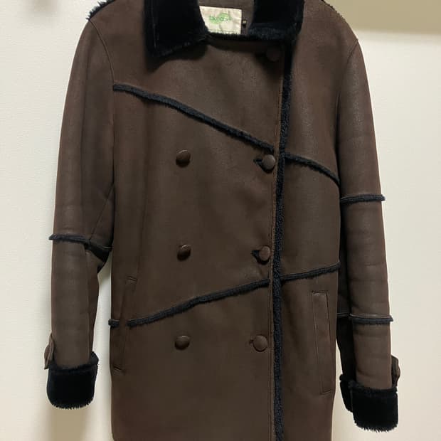 스웨이드 무스탕 자켓