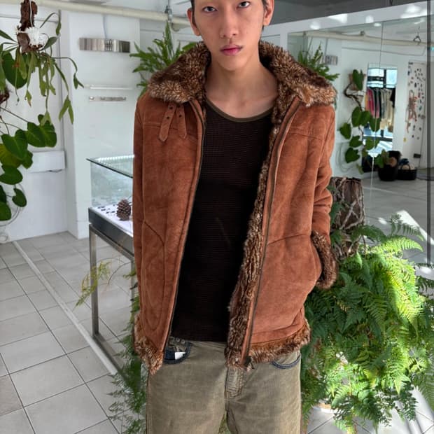 Shearling jacket 무스탕자켓 피조물