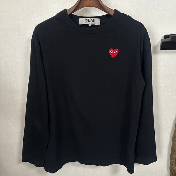 꼼데가르송 롱슬리브 Xl (105-110) 정품 수입택