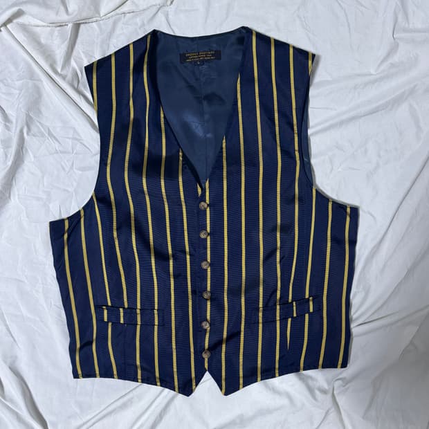 Usa 브룩스 브라더스 스트라이프 베스트