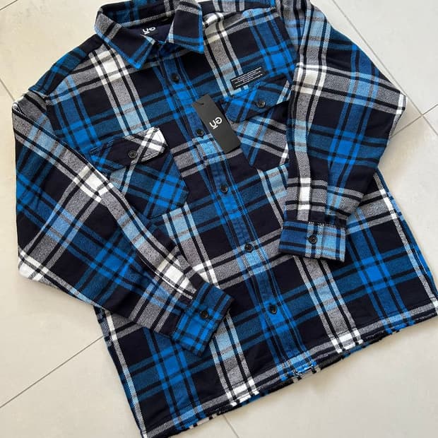 FLANNEL SHIRT 두꺼운 플란넬 셔츠