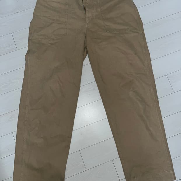 (L) 카키스 크루맨 팬츠 샌드 