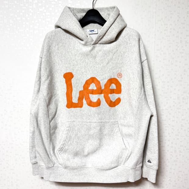 🧡Lee 오렌지 빅로고 후드티🧡