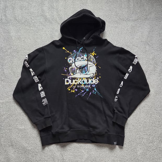 B One Soul 일본 후드 티셔츠 L(100)