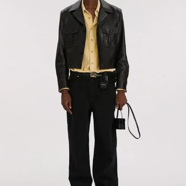 [렉토] 로우라이즈 데님 L사이즈