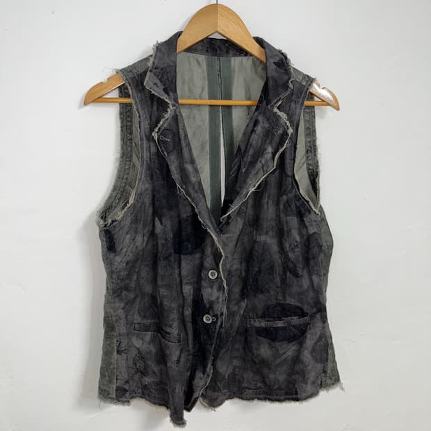 그런지 백 레이스업 그레이 베스트