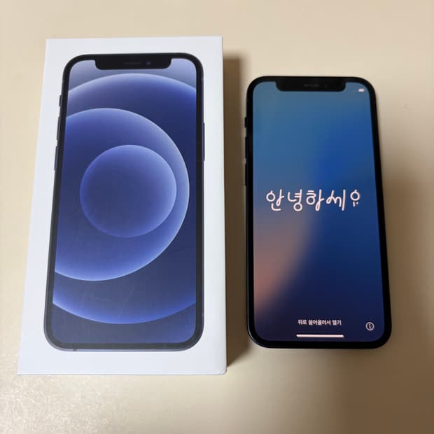 아이폰 12 미니 128GB 블랙 (상태 매우 좋음)