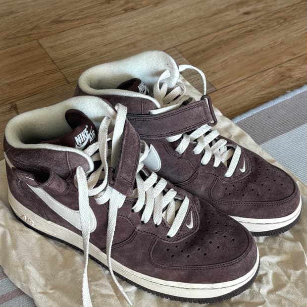 나이키 에어포스1 미드 07 QS 초콜릿 260