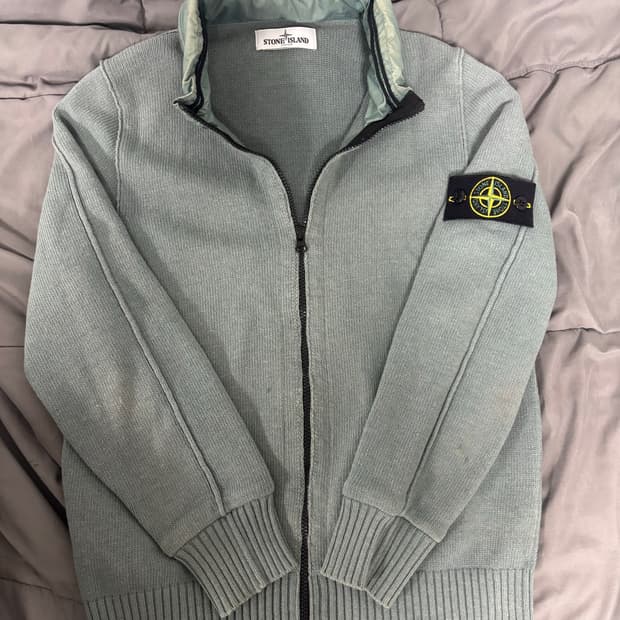 스톤아일랜드 니트집업