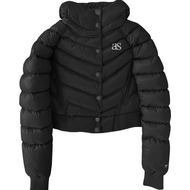 애즈온 숏 푸퍼 자켓 패딩