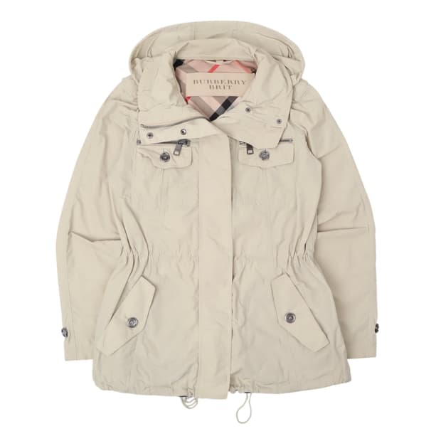 버버리 브릿 베이지 숏 트렌치코트 자켓