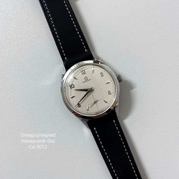 Omega Unsigned Honeycomb Dial Cal.30T2