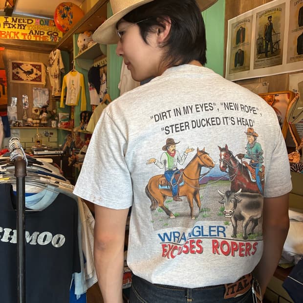 90’s Wrangler Double-Sided Graphic Tee