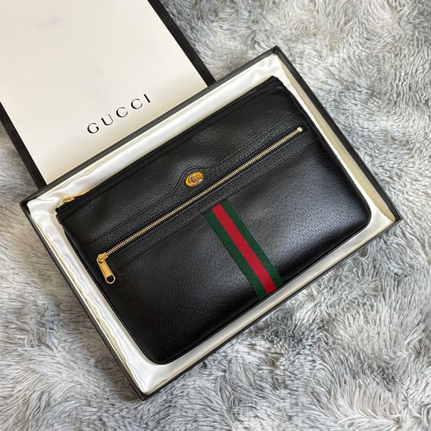 구찌 오피디아 삼선 클러치 새상품