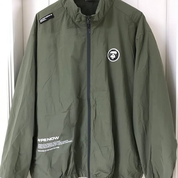 에이프 AAPE 바람막이 오버사이즈 점퍼