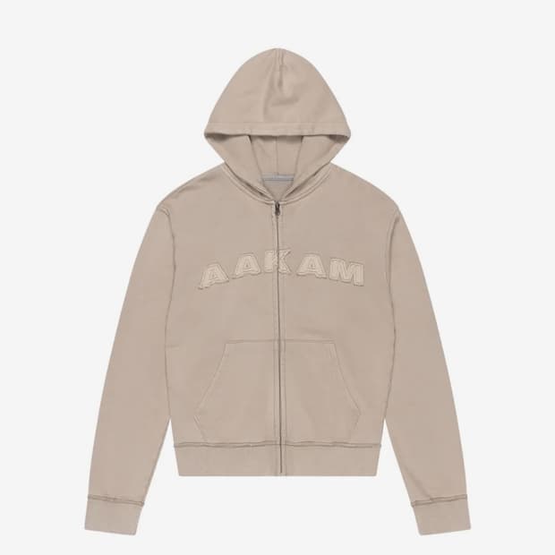 아캄 후드집업 베이지