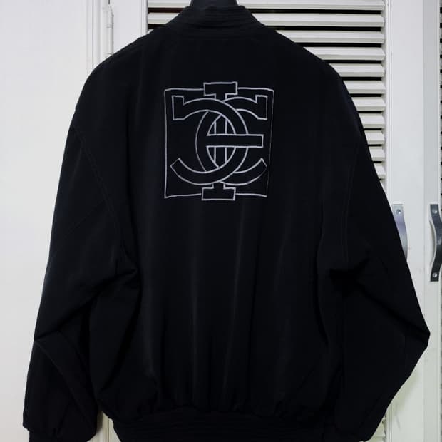 L 아이스버그 이태리 양면 리버시블 블루종 집업