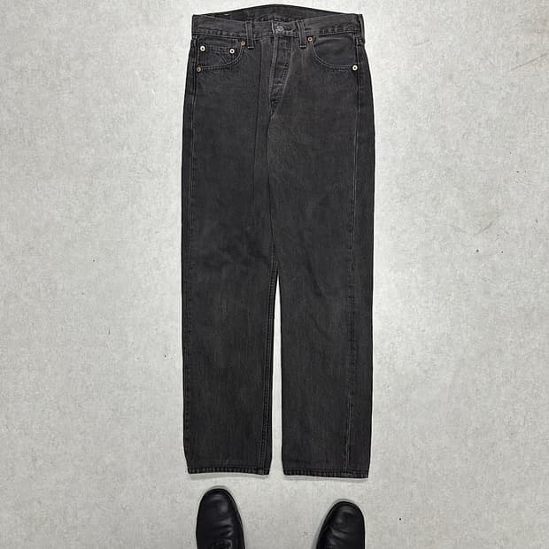 90s 리바이스 501 흑청