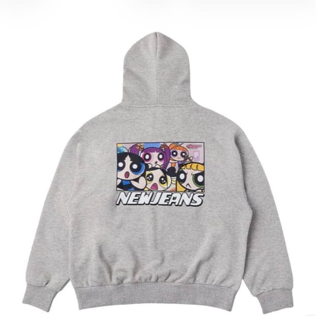뉴진스 official 굿즈 후드티 XL
