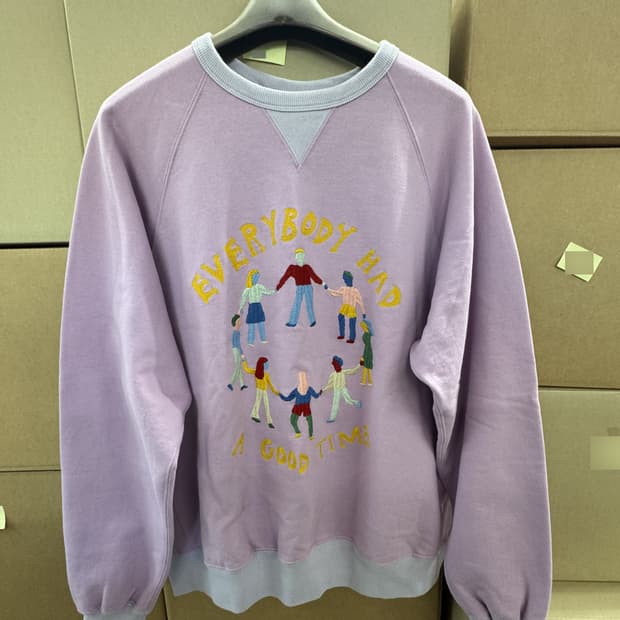 사무엘 젤리그 SAMUEL ZELIG 에브리바디 크루넥 XL 팝니다