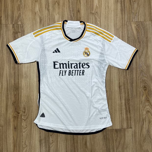 아디다스 레알마드리드 홈 어센틱 유니폼 져지 2XL