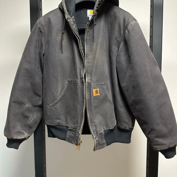 칼하트 j130 blk m 액티브 자켓