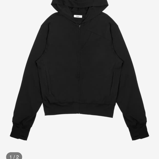 Asien Layer Zip Hoodie Black 1size