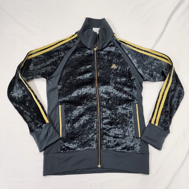 아디다스 일본 벨벳 트랙탑 검골 희귀 져지