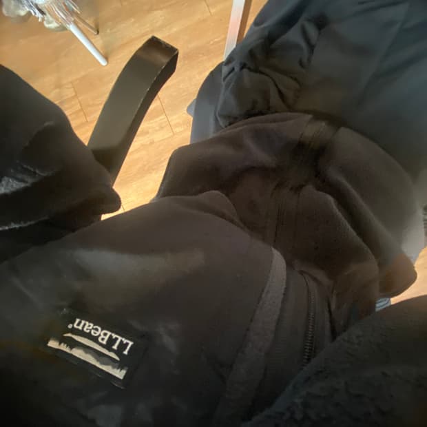 엘엘빈 플리스 후드 집업 L