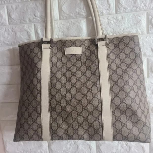 구찌 정품 GG 로고 쇼퍼백