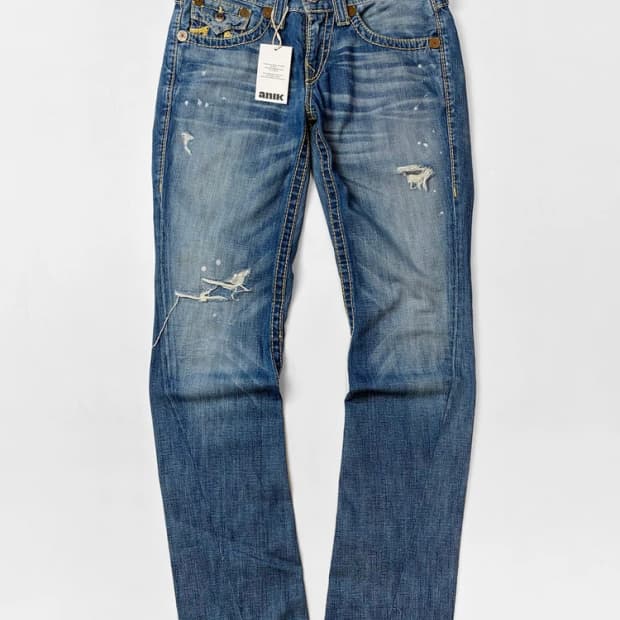 트루릴리젼 00s y2k USA 부츠컷 데님 팬츠 PN5454