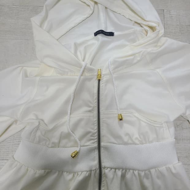 여름 반팔 크롭 후드티