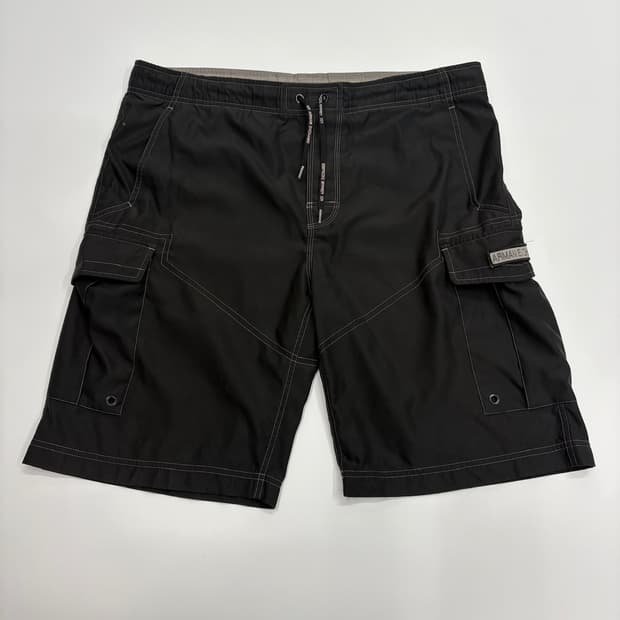 Armani Exchange 아르마니 익스체인지 블랙 밴딩 카고 반바지