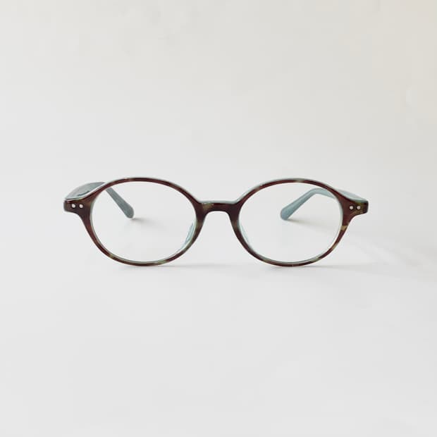 861 호피 빅사이즈 라운드 뿔테 블랙 남녀공용 픽키안경