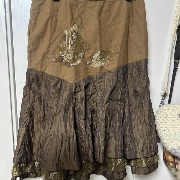 빈티지 히피 스커트