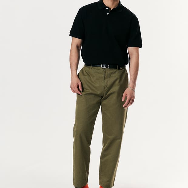 라이즈앤빌로우 302 테이퍼드 치노