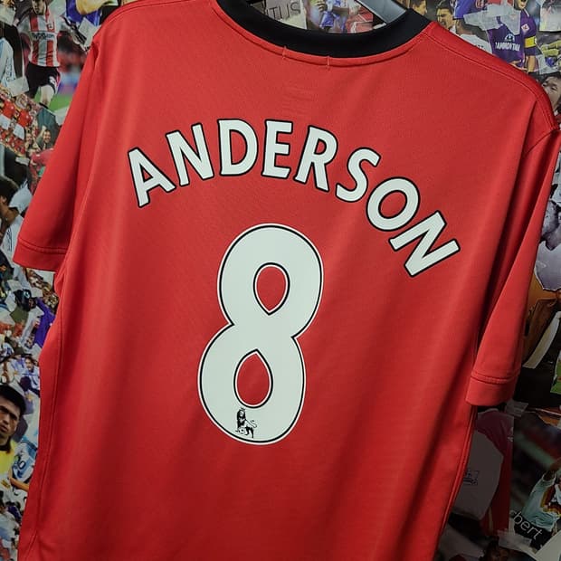 맨유 09-10 안데르송 유니폼
