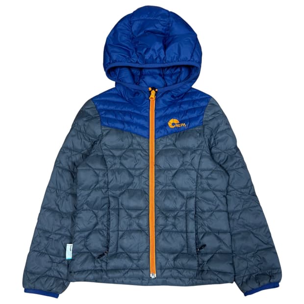 (바배) 네파키즈 배색 패딩