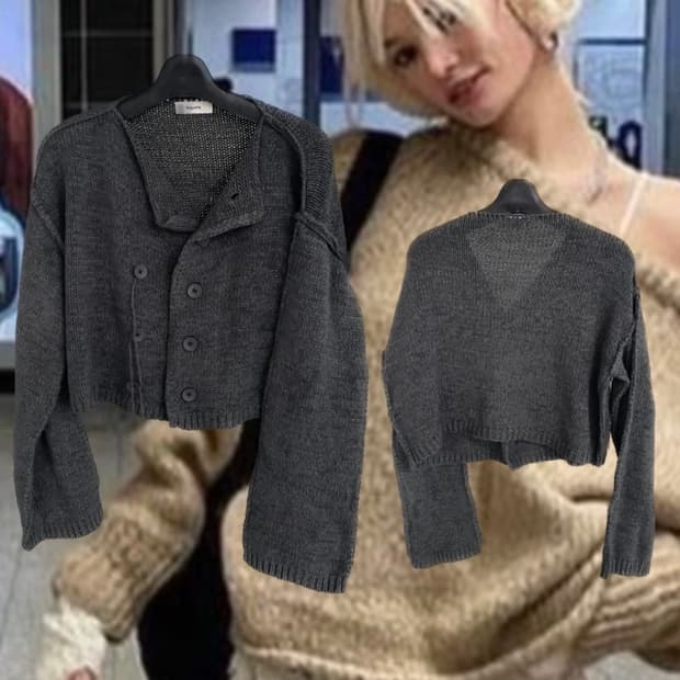 빈티지 루즈 가디건 팝니다.