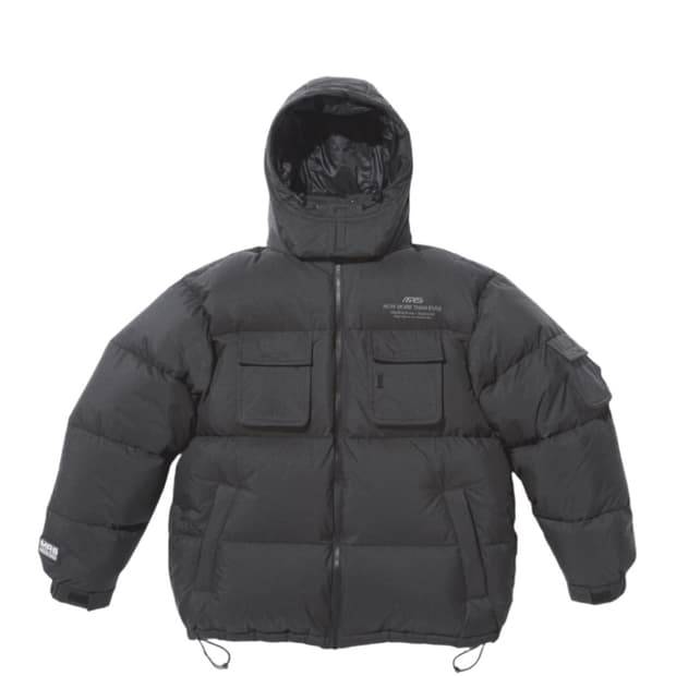 슈프림 마틴로즈 패딩 블랙 L