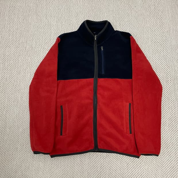 유니클로 플리스 집업 