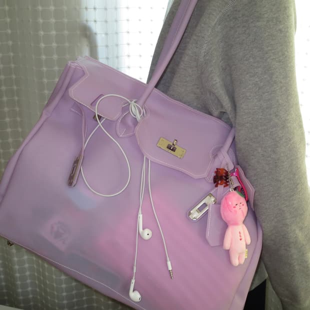 🚚당일발송🚚 젤리버킨 라벤더💜