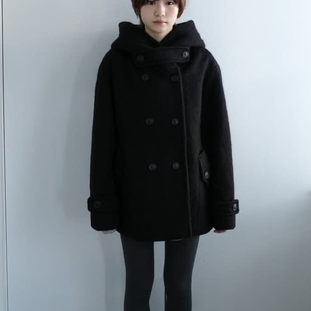 인앤양하모니 후드 코트 